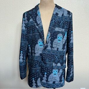 Dec 25 Blue Yeti Ugly Christmas Blazer - Men Size XL
